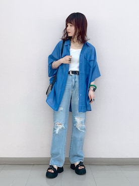 「pageboy」｜さ や こさん（レディース・154cm）の夏コーディネート