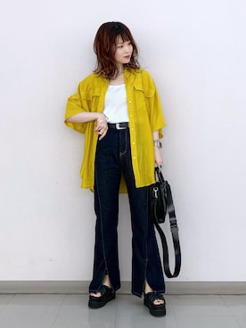 さ や こさん（レディース・154cm）の春コーディネート