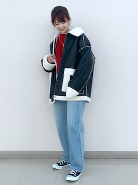 さ や こさん(レディース・154cm)の秋コーディネート