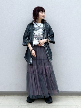 さ や こさん（レディース・154cm）の夏コーディネート