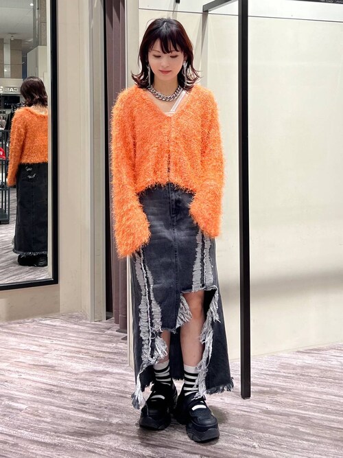 PAGEBOY宇都宮インターパーク店さ や こさんのデニムスカートを使った  