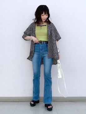 さ や こさん（レディース・154cm）の夏コーディネート