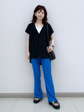 さ や こさん(レディース・154cm)の夏コーディネート