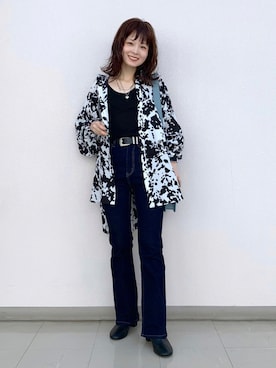 さ や こさん（レディース・154cm）の秋コーディネート