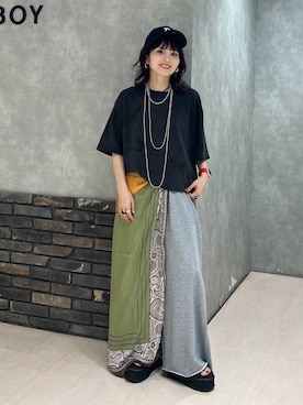 「アイテム（財布/小物）」を使った、さ や こさん（レディース・154cm・30代）の夏コーディネート