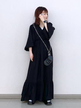 「JEANASIS（ジーナシス）のアイテム（スリッポン）」を使った、さ や こさん（レディース・154cm）の春コーディネート