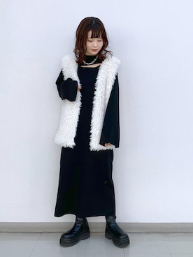 さ や こさん(レディース・154cm)の冬コーディネート