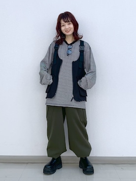 さ や こさん(レディース・154cm)の冬コーディネート