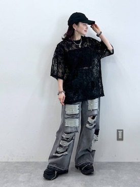 さ や こさん(レディース・154cm)の夏コーディネート