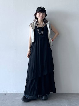 「アイテム（パンツ）」を使った、さ や こさん（レディース・154cm・30代）の夏コーディネート