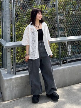 「JEANASIS（ジーナシス）のランダムアウトソールスニーカー/968688（スニーカー）」を使った、さ や こさん（レディース・154cm）の春コーディネート