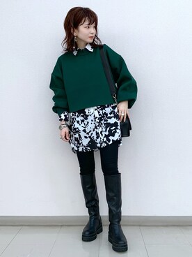 さ や こさん(レディース・154cm)の秋コーディネート