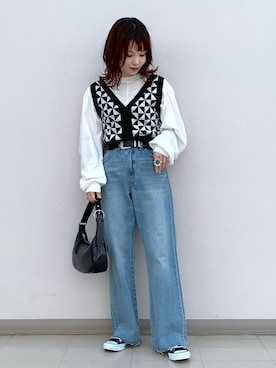 さ や こさん（レディース・154cm）の春コーディネート