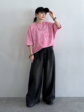 さ や こさん（レディース・154cm）の春コーディネート