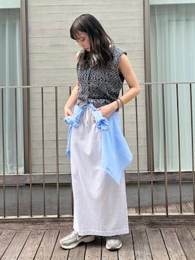 ツムさん(レディース・159cm)の夏コーディネート