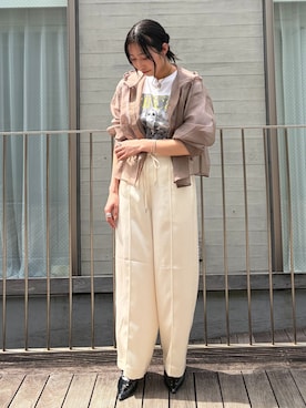 ツムさん（レディース・159cm）の春コーディネート