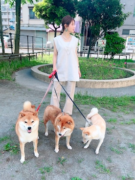 「さんぽコーデ」｜Rieさん（レディース・150cm）の春コーディネート
