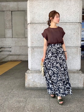 Rieさん（レディース・150cm）の春コーディネート