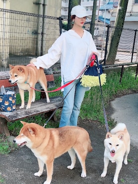 「さんぽコーデ」｜Rieさん（レディース・150cm）の春コーディネート