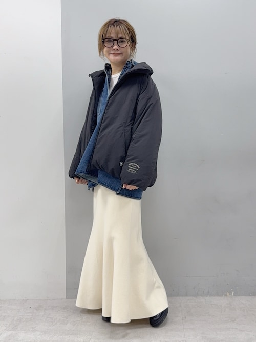 セール】フレンチダックダウン ジップアップジャケット（ダウン