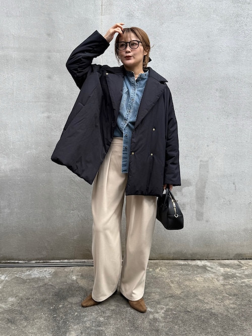 新品　ピュアルセシン　中綿テーラードジャケット WEB限定】中綿テーラードジャケット（テーラードジャケット）｜PUAL CE