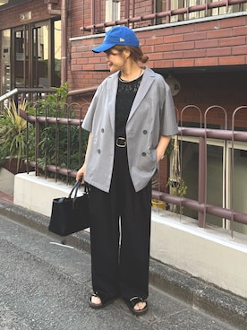 「PUAL CE CIN（ピュアルセシン）のアイテム」を使った、norico さん（レディース・160cm）の春コーディネート