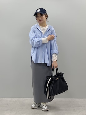 「PUAL CE CIN（ピュアルセシン）のアイテム」を使った、norico さん（骨格ナチュラル・レディース・160cm）の春コーディネート