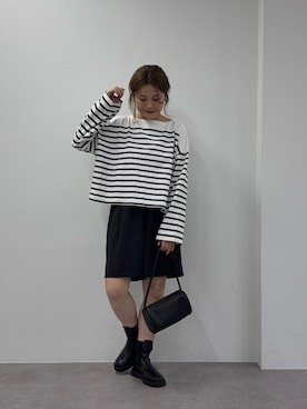 「ハーフパンツ」｜norico さん（レディース・160cm）の夏コーディネート