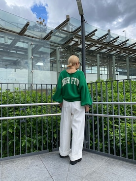 「mici（ミチ）のアイテム」を使った、A K Iさん（レディース・161cm）の秋コーディネート