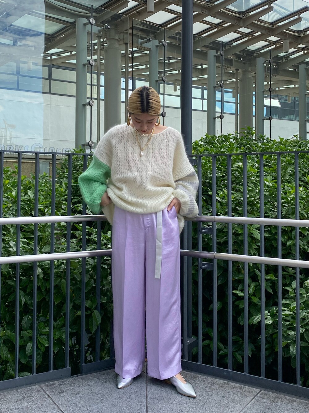 mici（ミチ）の「(mici)サテンパンツ（その他パンツ）」 - WEAR