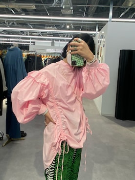 「mici（ミチ）のアイテム」を使った、A K Iさん（レディース・161cm）の夏コーディネート