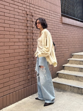 「JIL SANDER（ジルサンダー）のアイテム」を使った、ry𓅯さん（レディース・162cm）の春コーディネート