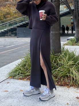 ry𓅯さん(レディース・162cm)の冬コーディネート