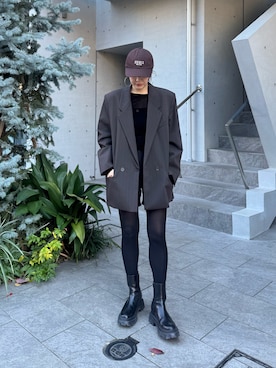 「MURUA（ムルーア）のアイテム」を使った、ry𓅯さん（レディース・162cm）の秋コーディネート