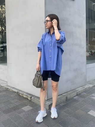 RIM.ARK（リムアーク）の「Oversized volume SH（シャツ