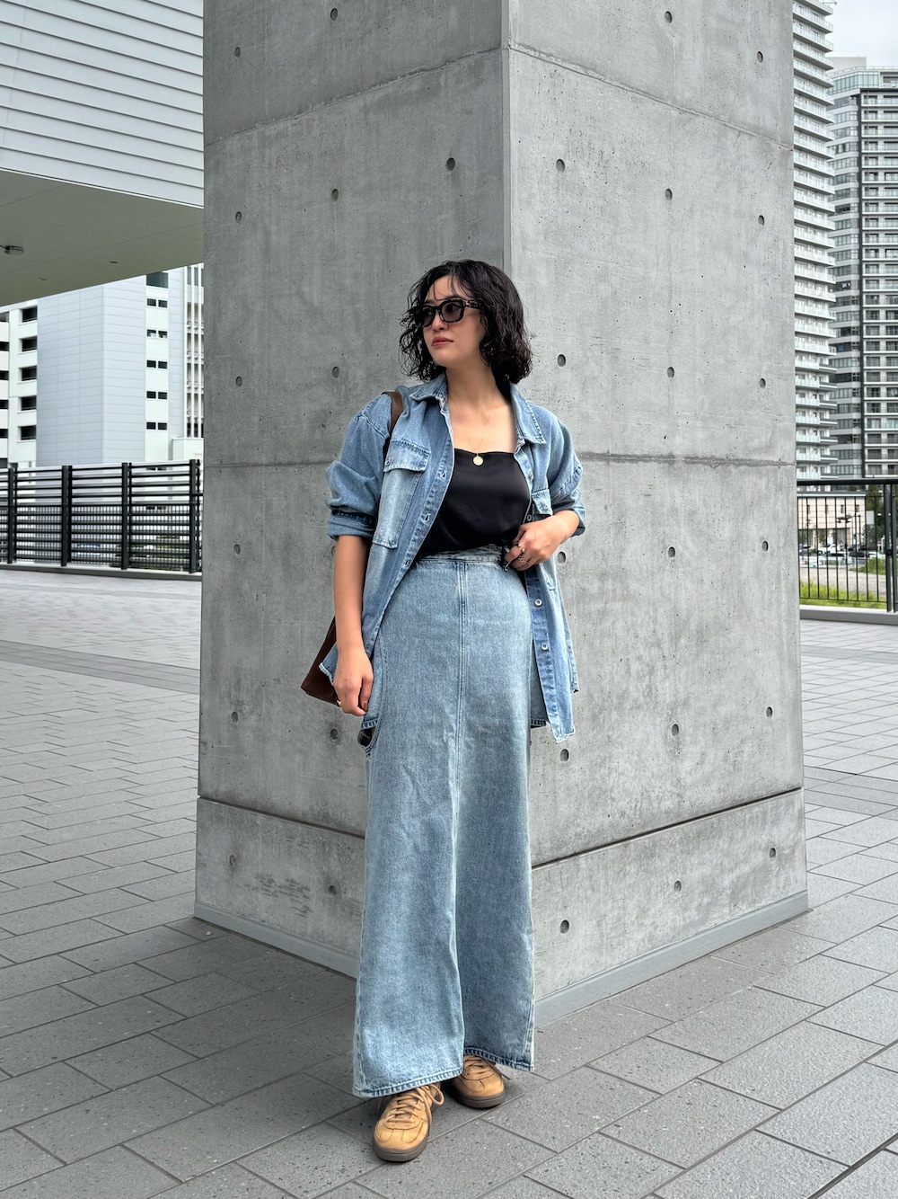 CLANEのデニムスカートを使った人気ファッションコーディネート - WEAR