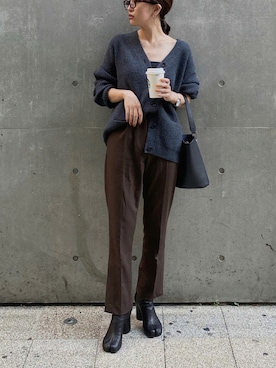 ry𓅯さん（レディース・162cm）の秋コーディネート