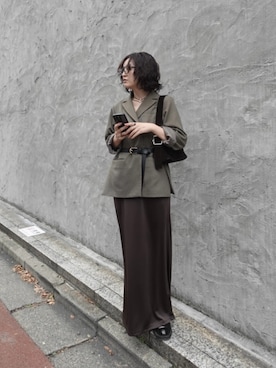 「MOSCOT（モスコット）のアイテム」を使った、ry𓅯さん（レディース・162cm）の秋コーディネート