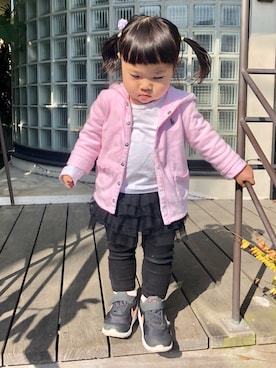 hanamaruさん（キッズ・80cm）の春コーディネート