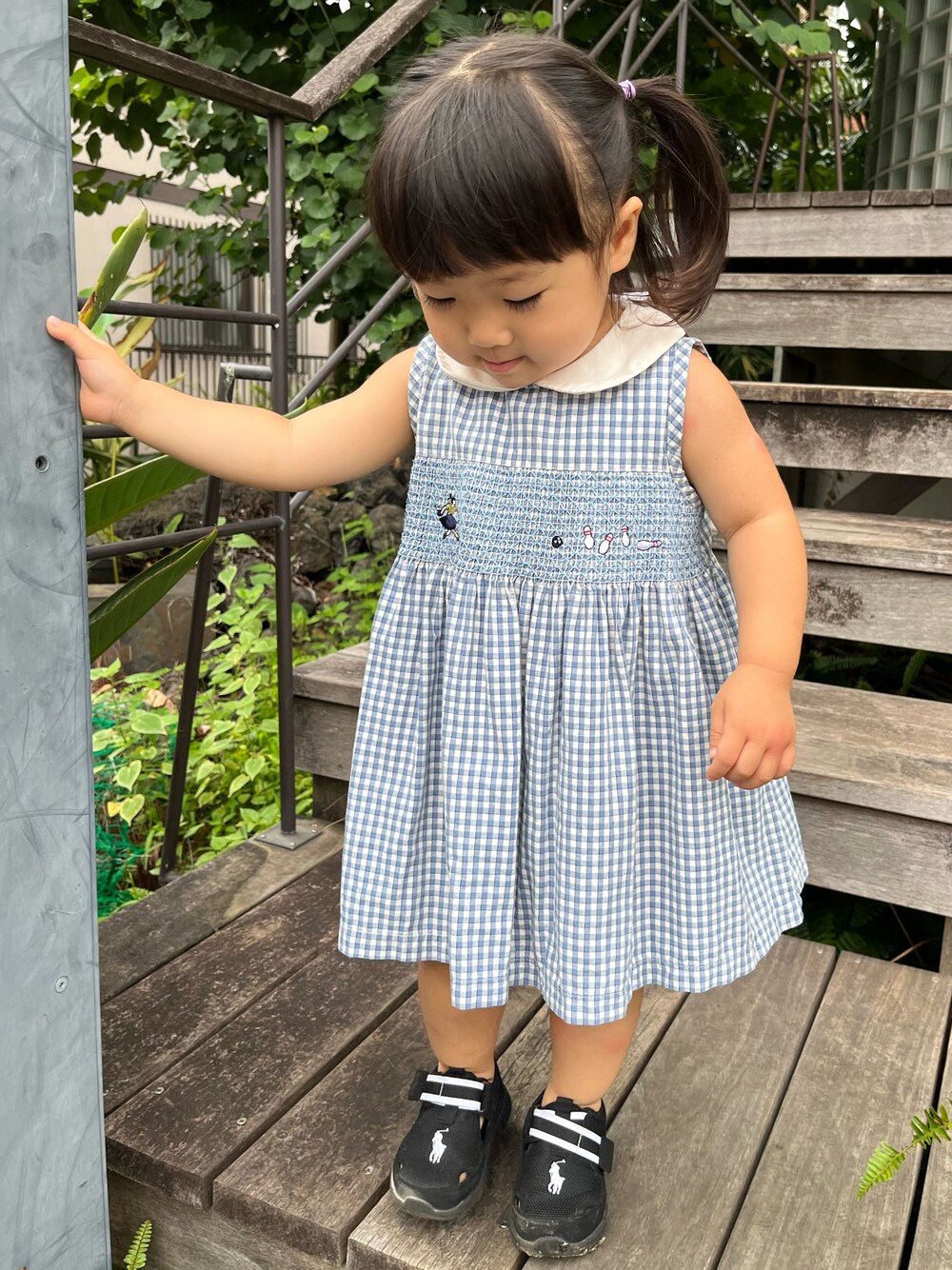 POLO RALPH LAURENのアイテムを使った「ノースリーブワンピース」の