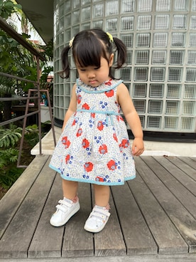 リバティ ワンピース キッズ 日本製 お揃い リバティ Katie Millie