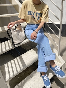 「ENVYLOOK（エンビールック）のアイテム」を使った、envylookさん（レディース・165cm）の春コーディネート