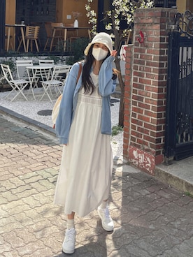 「ENVYLOOK（エンビールック）のアイテム」を使った、envylookさん（レディース・165cm）の春コーディネート