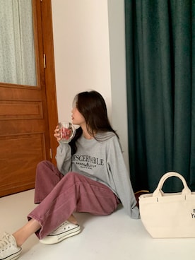 「ENVYLOOK（エンビールック）のアイテム」を使った、envylookさん（レディース・165cm）の秋コーディネート