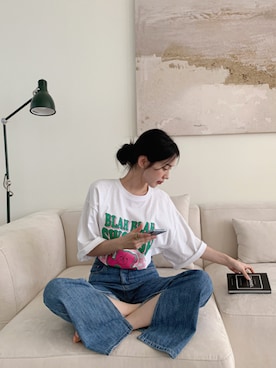 「ENVYLOOK（エンビールック）のアイテム」を使った、envylookさん（レディース・165cm）の春コーディネート