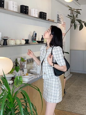 「ENVYLOOK（エンビールック）のアイテム（ジャケット/アウター）」を使った、envylookさん（レディース・165cm）の春コーディネート