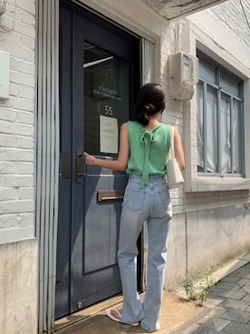 「ENVYLOOK（エンビールック）のアイテム」を使った、envylookさん（レディース・165cm）の夏コーディネート