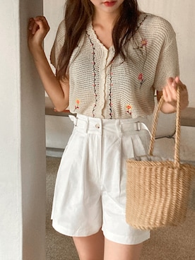 「ENVYLOOK（エンビールック）のアイテム」を使った、envylookさん（レディース・165cm）の夏コーディネート