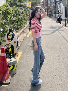 「ENVYLOOK（エンビールック）のアイテム」を使った、envylookさん（レディース・165cm）の春コーディネート