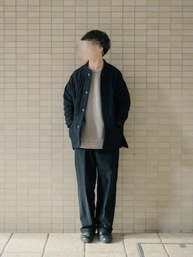 「アイテム（その他シューズ）」を使った、Yoshikiさん（メンズ・163cm）の冬コーディネート